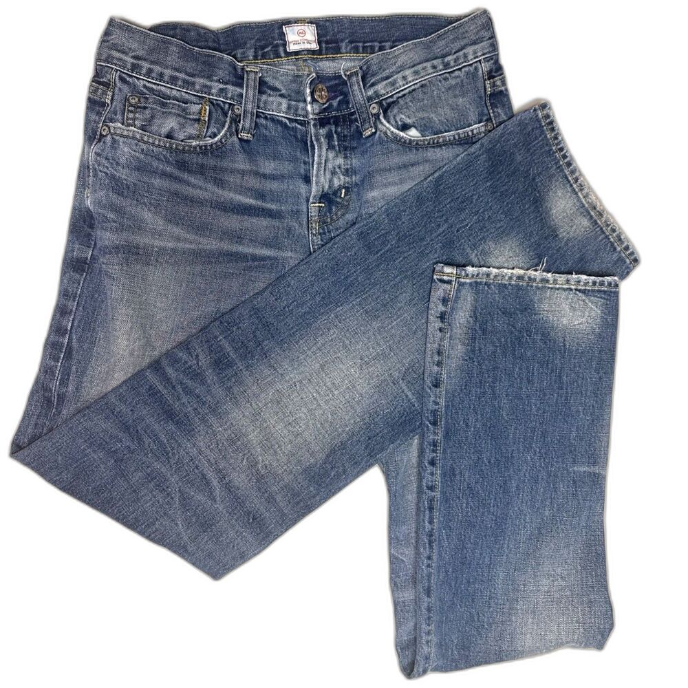 Adriano Goldschmidt Y2K Blue Denim Jeans Size 25R